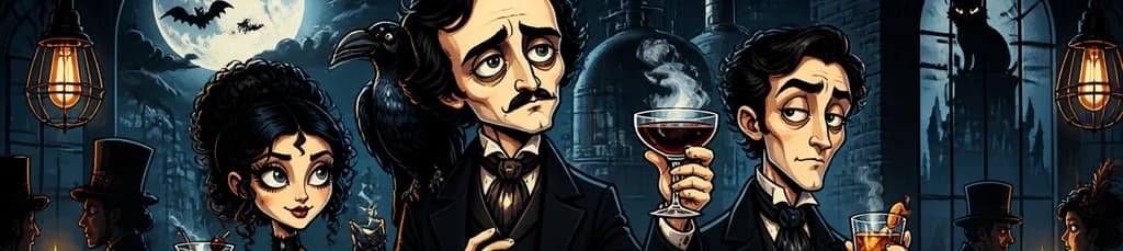 El Speakeasy de Edgar Allan Poe en la Fàbrica Moritz de Barcelona