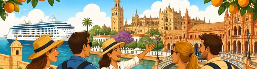 Descubre Sevilla con una excursión privada en crucero desde Cádiz