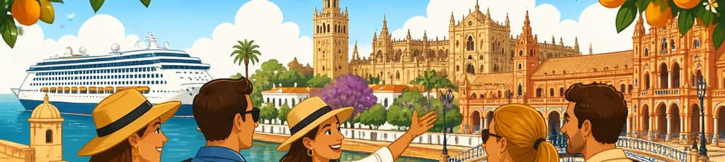 Descubre Sevilla con una excursión privada en crucero desde Cádiz