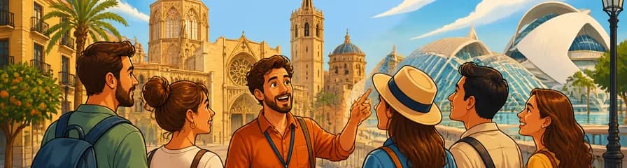 Recorrido privado a pie por Valencia de tres horas y media