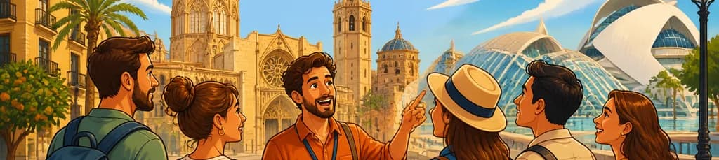 Recorrido privado a pie por Valencia de tres horas y media