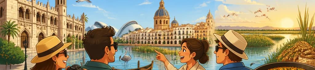 Recorrido Privado por Valencia y el Parque Natural de la Albufera