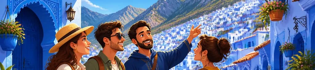 Excursión Privada a Chefchaouen con Todo Incluido, Partiendo desde Tarifa