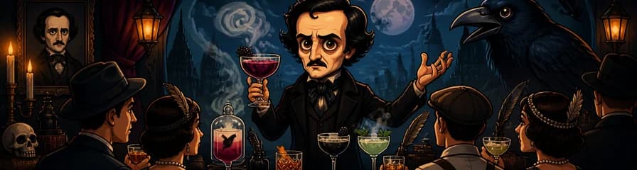 Speakeasy de Edgar Allan Poe: Una Experiencia Inmersiva de Cócteles en Valencia