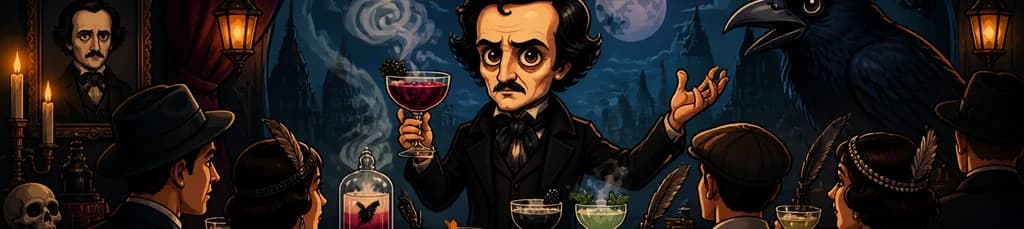 Speakeasy de Edgar Allan Poe: Una Experiencia Inmersiva de Cócteles en Valencia