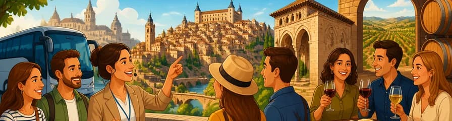 Exploración de Toledo: Un Día Completo de Tapas y Vinos