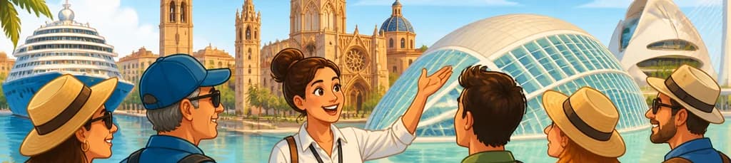Descubre Valencia con un tour guiado para pasajeros de cruceros