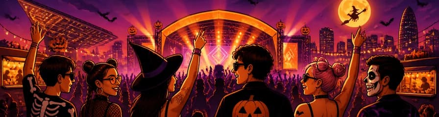 Jackies Open Air Halloween en el Balla Barcelona Festival