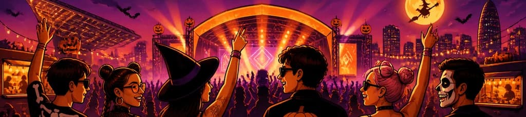 Jackies Open Air Halloween en el Balla Barcelona Festival