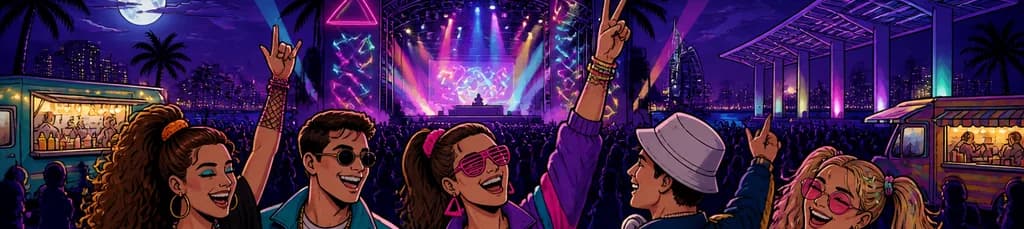 Festival THROWBACK: Regreso a los años 80, 90 y 2000 en el Parc del Fòrum