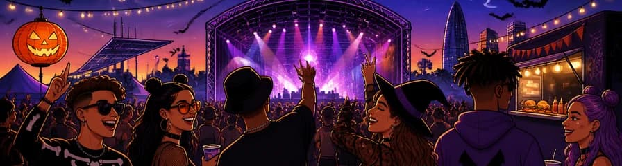 Celebra Halloween al Aire Libre con Hop on The Top en el Balla Barcelona Festival