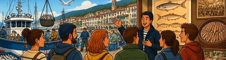 Recorrido por el Puerto y la Lonja de Santoña, culminando en el Museo de la Anchoa