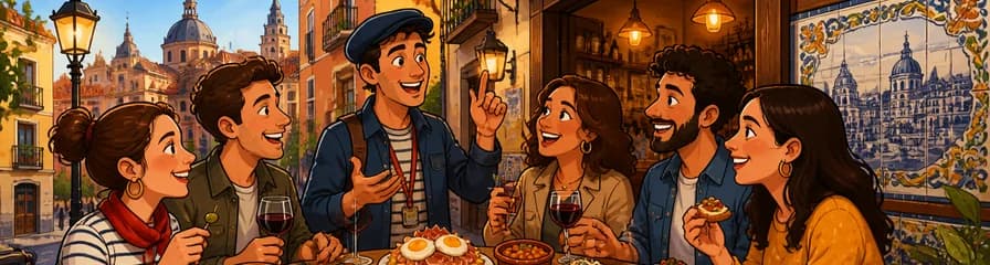 Descubre la Gastronomía e Historia de Madrid en un Recorrido por las Tabernas de La Latina
