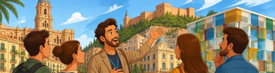 Exploración arquitectónica de Málaga: un recorrido privado con un conocedor local