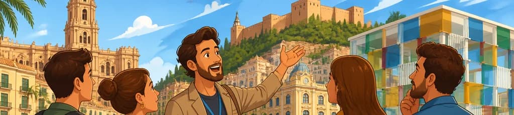 Exploración arquitectónica de Málaga: un recorrido privado con un conocedor local