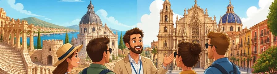Recorrido privado para explorar las espléndidas ciudades de Cartagena y Murcia