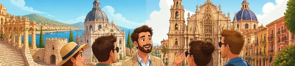 Recorrido privado para explorar las espléndidas ciudades de Cartagena y Murcia