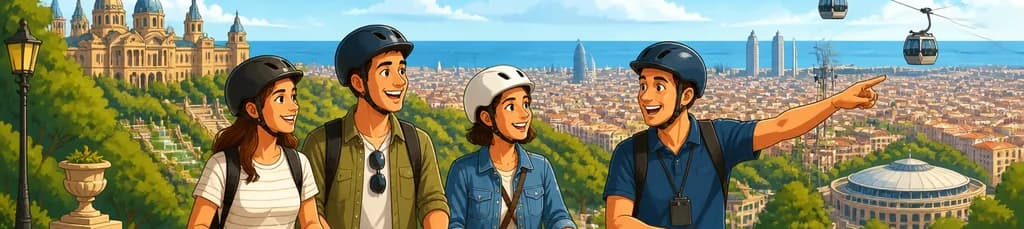 Recorrido en Segway de tres horas por el Castillo de Montjuïc