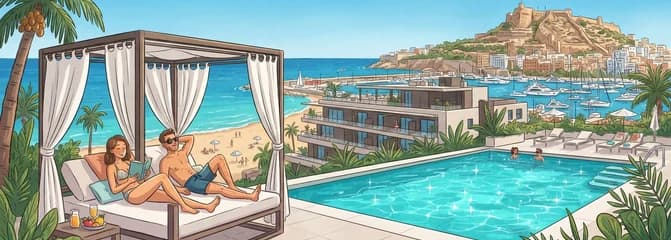 Disfruta de una Cama Balinesa y Acceso a la Piscina en INNSiDE by Meliá Alicante Porta Maris
