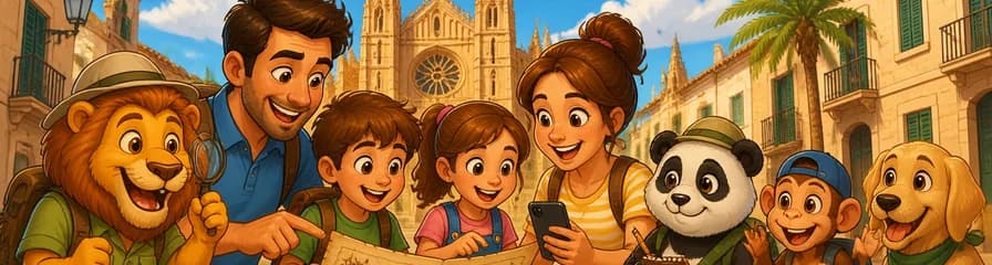 Aventura familiar interactiva Kid Quest en Palma: una búsqueda del tesoro para niños de 4 a 8 años
