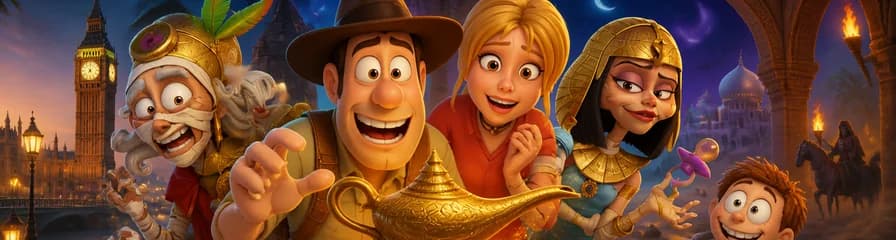 Disfruta de la película "Tadeo Jones y La Lámpara Maravillosa"