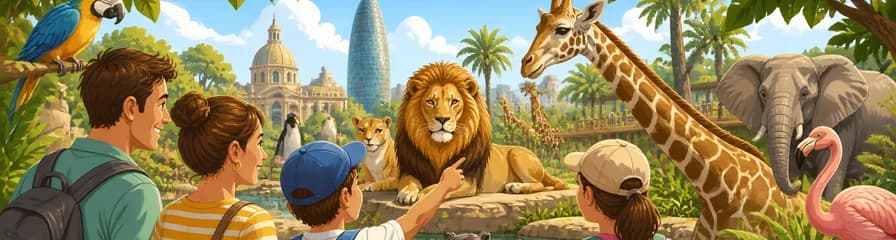 Acceso al Zoo de Barcelona