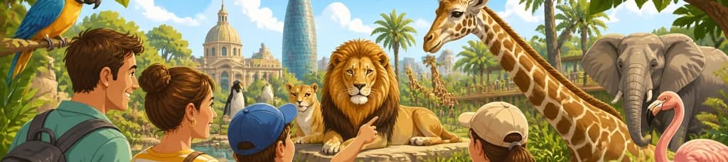 Acceso al Zoo de Barcelona
