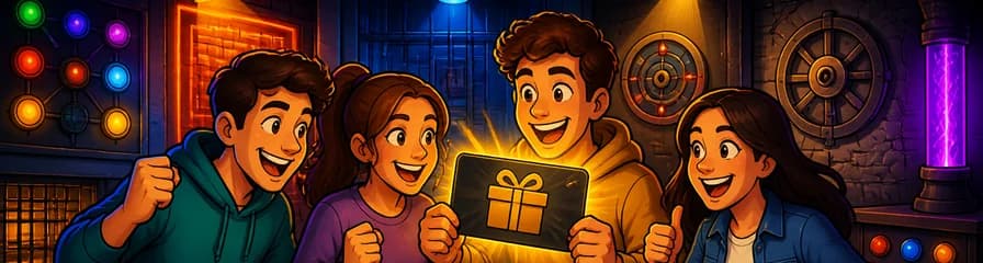 Tarjeta de Regalo para Prison Island en Spark Island Alcorcón XMadrid