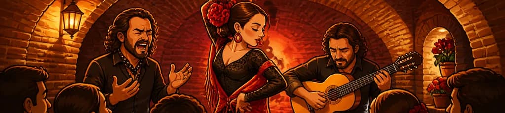 Madrid: Auténtico Espectáculo Flamenco en Tablao o Cueva con Bebida