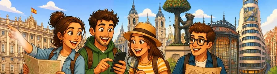 Aventura de búsqueda del tesoro en Madrid