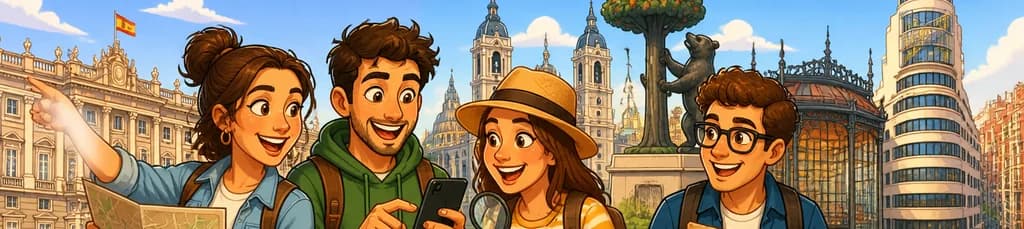Aventura de búsqueda del tesoro en Madrid