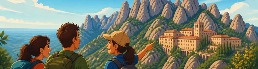Descubre la mágica montaña de Montserrat con un tour privado de senderismo