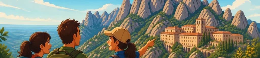 Descubre la mágica montaña de Montserrat con un tour privado de senderismo
