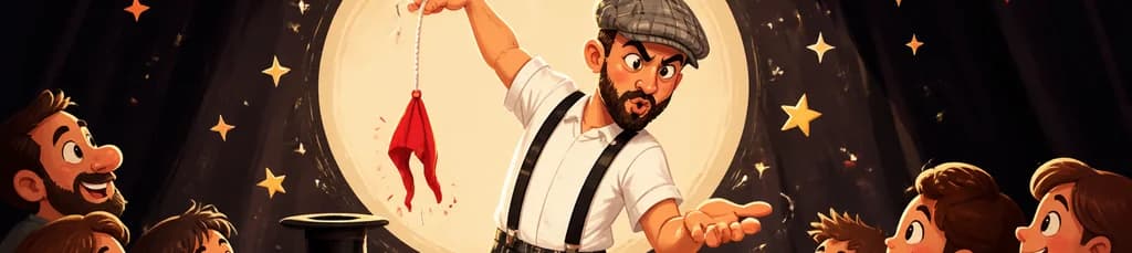 ¡Alucina Pepinillos! El divertido show de magia y humor de Rubén Reyeros
