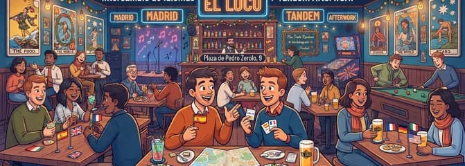 Sesión de Intercambio de Idiomas y Networking en EL LOCO, Madrid