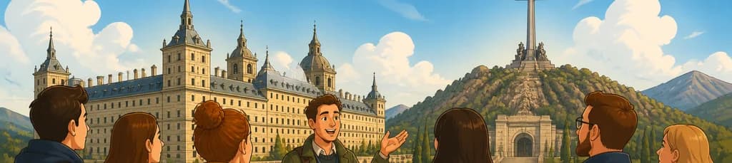 Exploración privada de El Escorial y el Valle de los Caídos en monovolumen de lujo
