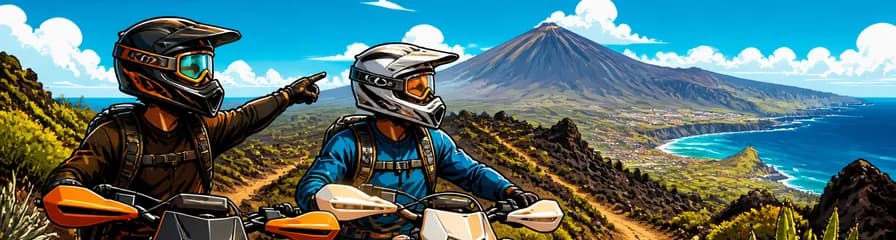 Descubre Tenerife en una excursión privada de aventura en moto