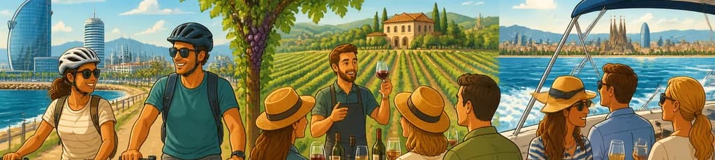 Aventura en 4WD por los viñedos del Penedés con cata de vinos y cava desde Barcelona