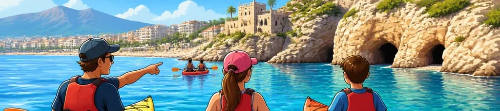 Recorrido guiado en kayak por la Bahía de El Campello, Alicante