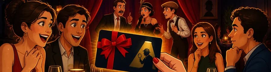 Obsequia una tarjeta regalo para La Cena Criminal
