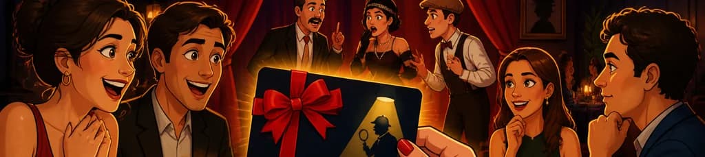 Obsequia una tarjeta regalo para La Cena Criminal