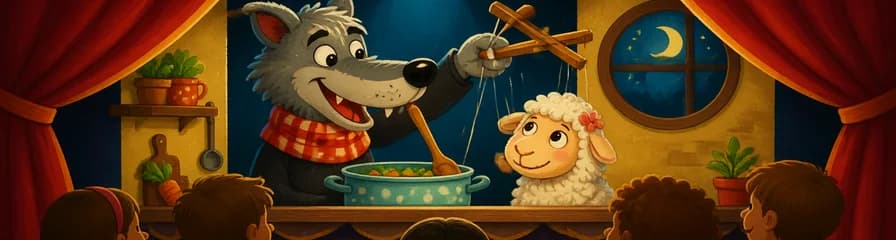 El espectáculo de marionetas La Ovejita Que Vino a Comer