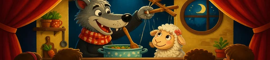 El espectáculo de marionetas La Ovejita Que Vino a Comer