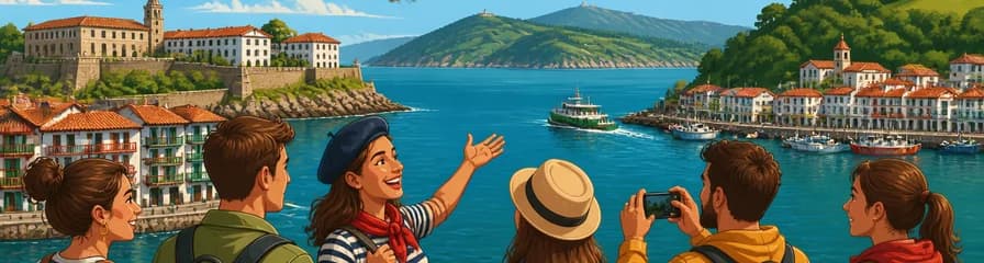 Recorrido por Hondarribia, San Juan y San Pedro partiendo de San Sebastián