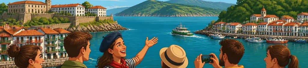 Recorrido por Hondarribia, San Juan y San Pedro partiendo de San Sebastián