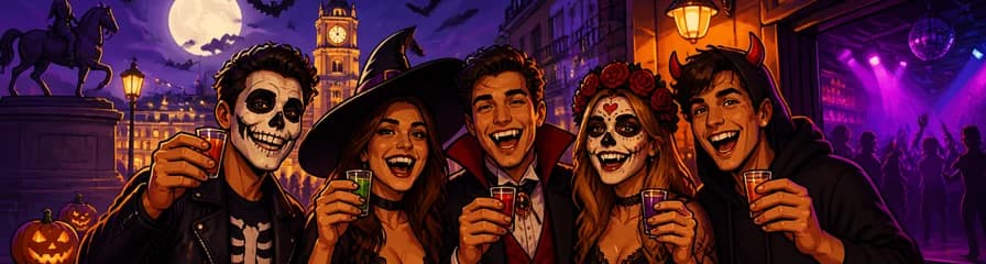 SCARY HALLOWEEN: Recorrido de bares y celebración privada en el corazón de Madrid