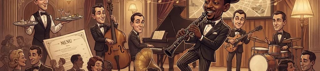 Velada de swing y gastronomía con The Good Men Swingtet