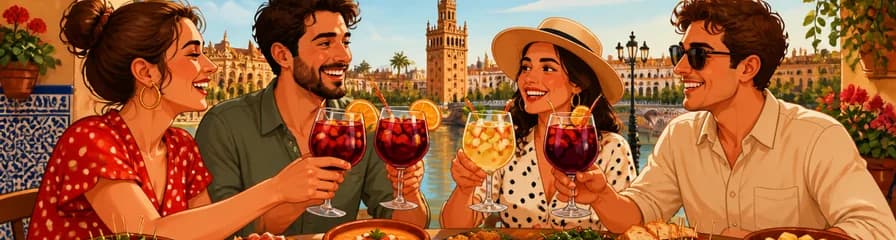 Cata de sangría y tapas en Sevilla
