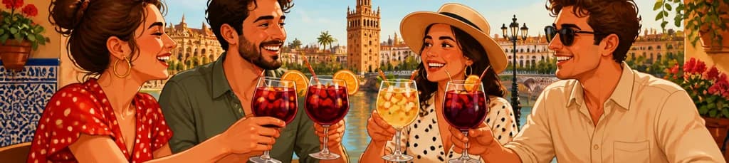 Cata de sangría y tapas en Sevilla