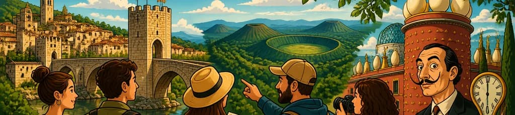 Experiencia íntima en grupo reducido: Dalí, Besalú y la Garrotxa